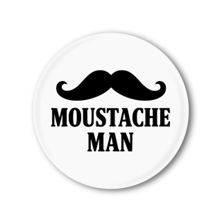 Movember placka nebo magnetka