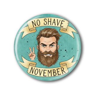 Movember placka nebo magnetka