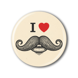 Movember placka nebo magnetka