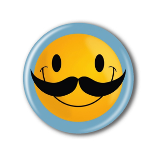 Movember placka nebo magnetka