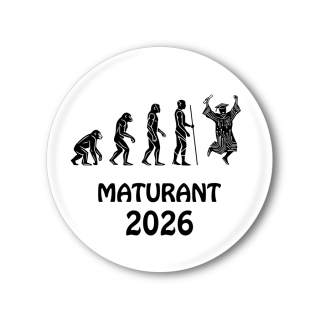 Připínací placka - Maturant