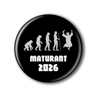 Připínací placka - Maturant