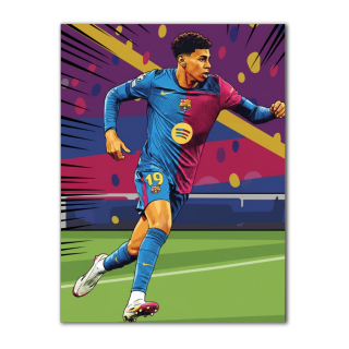 Motivační obraz - Lamine Yamal