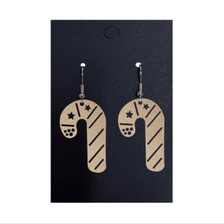 Vánoční náušnice - Hůlky