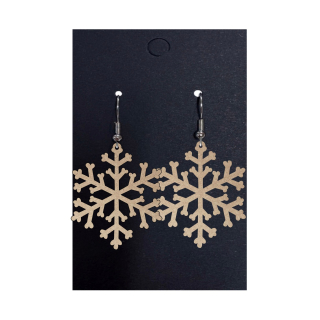 Vánoční náušnice - Vločky