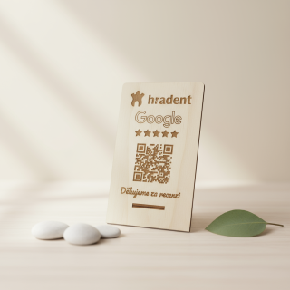 NFC / QR hodnocenka pro Google recenze