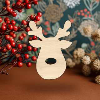 Dřevěný výřez pro tvoření - Sob