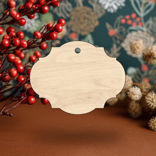 Dřevěné jmenovky na dárky