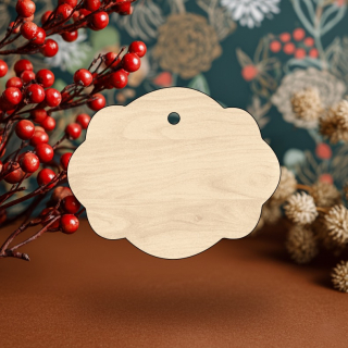 Dřevěné jmenovky na dárky