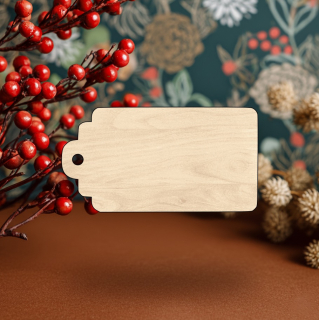 Dřevěné jmenovky na dárky