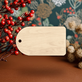 Dřevěné jmenovky na dárky