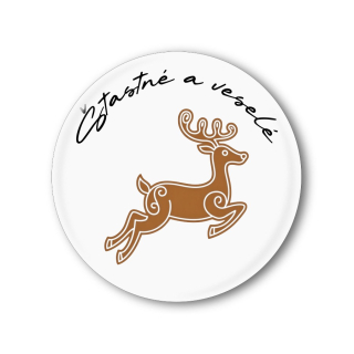 Vánoční placka s perníčkem