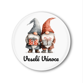 Vánoční placka se skřítkem