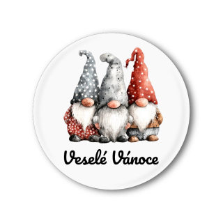 Vánoční placka se skřítkem