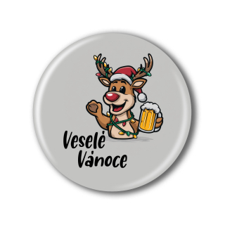 Vánoční placka nebo magnetka