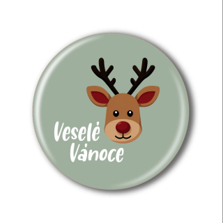 Vánoční placka nebo magnetka