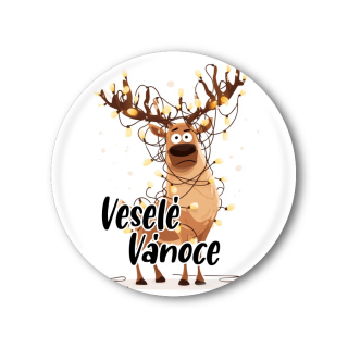 Vánoční placka nebo magnetka