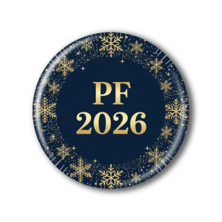 PF 2026 - Placka, magnetka, nebo přívěsek