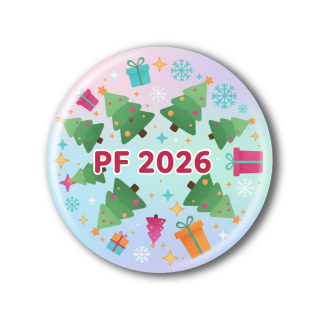 PF 2026 - Placka, magnetka, nebo přívěsek