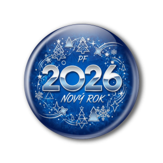 PF 2026 - Placka, magnetka, nebo přívěsek