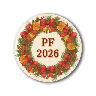 PF 2026 - Placka, magnetka, nebo přívěsek