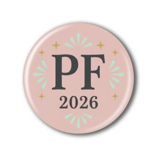 PF 2026 - Placka, magnetka, nebo přívěsek