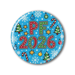 PF 2026 - Placka, magnetka, nebo přívěsek