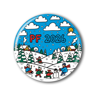 PF 2026 - Placka, magnetka, nebo přívěsek