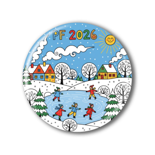 PF 2026 - Placka, magnetka, nebo přívěsek