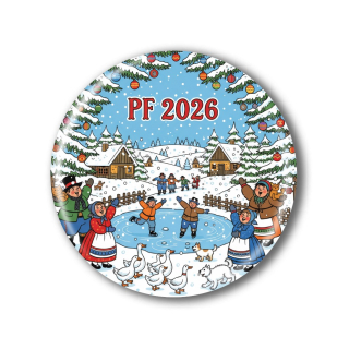 PF 2026 - Placka, magnetka, nebo přívěsek