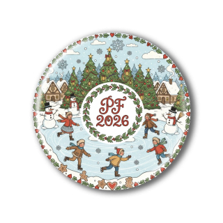 PF 2026 - Placka, magnetka, nebo přívěsek