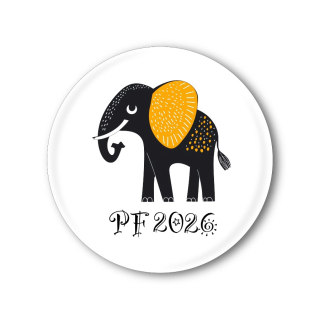 PF 2026 - Placka, magnetka, nebo přívěsek