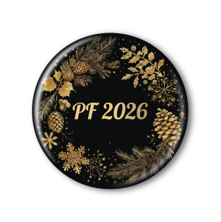 PF 2026 - Placka, magnetka, nebo přívěsek
