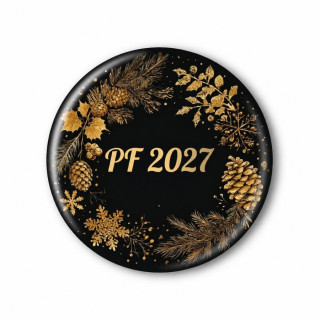 PF 2027 - Placka, magnetka, nebo přívěsek