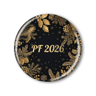 PF 2026 - Placka, magnetka, nebo přívěsek