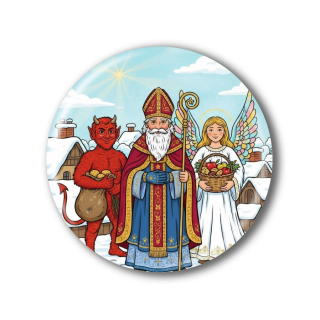 Placka / magnetka - Mikuláš