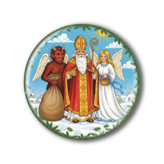 Placka / magnetka - Mikuláš