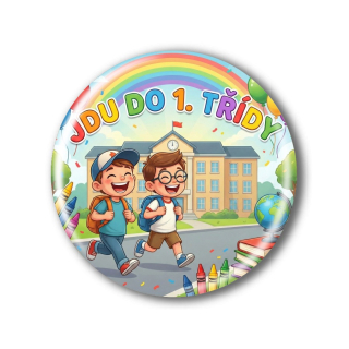 Připínací placka - Zápis do 1. třídy