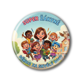 Placka / magnetka - Konec školního roku