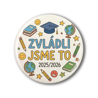Placka / magnetka - Konec školního roku