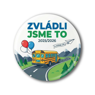 Placka / magnetka - Konec školního roku