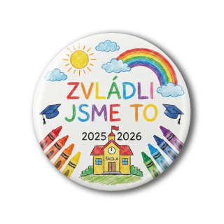Placka / magnetka - Konec školního roku