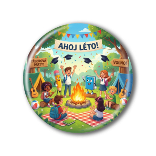 Placka / magnetka - Konec školního roku