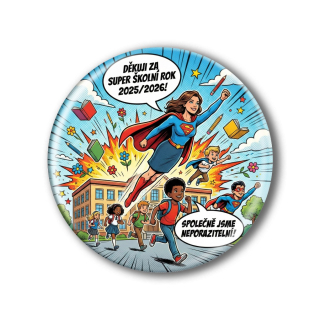 Placka / magnetka - Konec školního roku