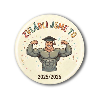 Placka / magnetka - Konec školního roku