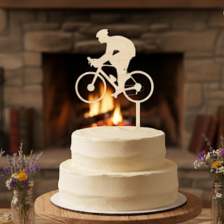 Zápich do dortu - cyklista