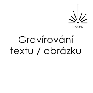 Vygravírování textu / obrázku