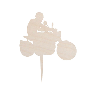 Zápich do dortu - Motorkář